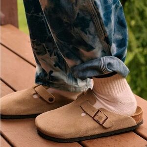 NIB Birkenstock Boston taupe suede clog - EU40 regular/narrow